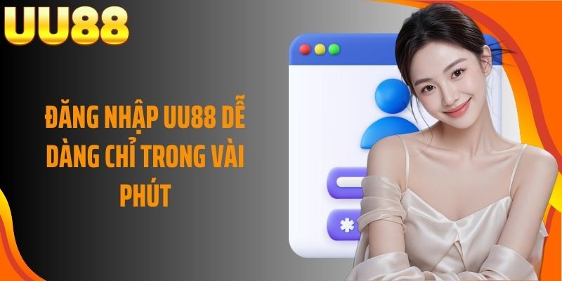 Đăng nhập UU88 dễ dàng chỉ trong vài phút